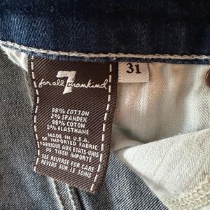7 for all Mankind Lexie Straight Petite sz 31